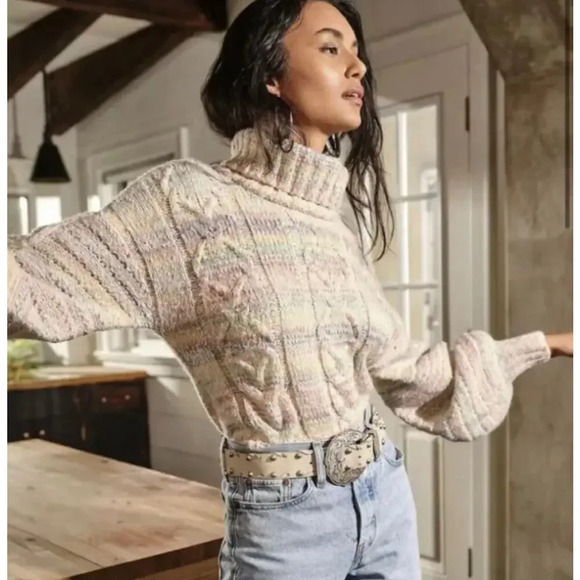 Free People Popsicle Pullover Sweater - Picture 1 of 7
